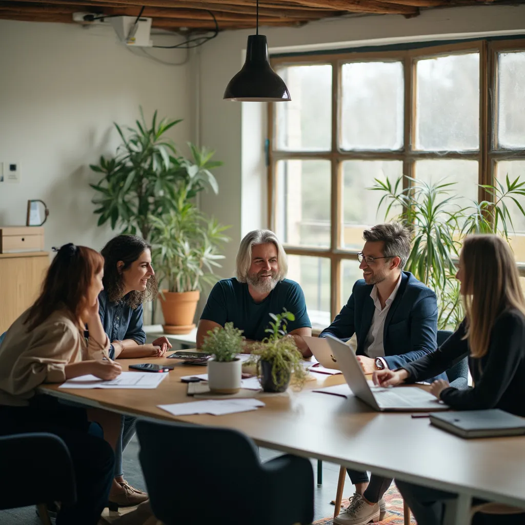 Equipo de Negocios ARG Formación colaborando